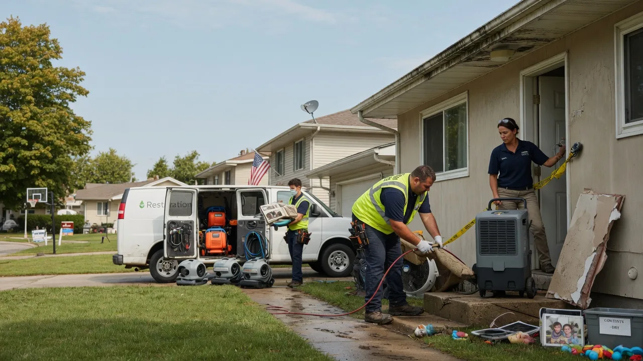 Water Damage Restoration in Marshfield, WI near me